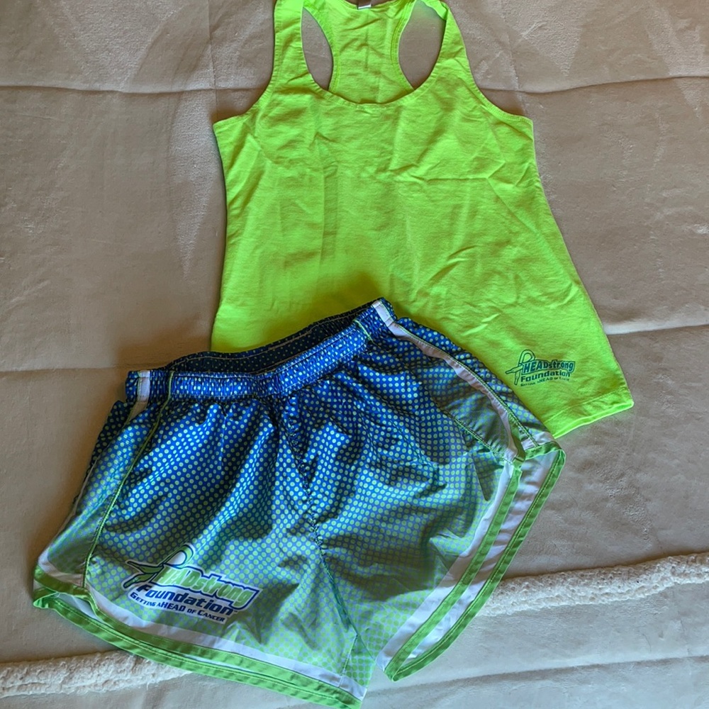 HeadStrong tank and shorts